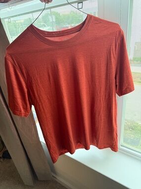 Old Navy Men's Short Sleeve Crew Neck T-Shirt - Rust Orange